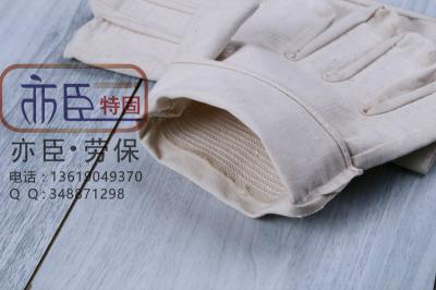 双层帆布手套